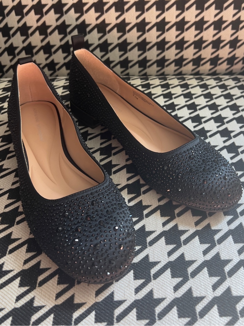 Adrienne Vittadini‎ Carnival Womens Round Closed Toe Ballet Flats-Size 9.5